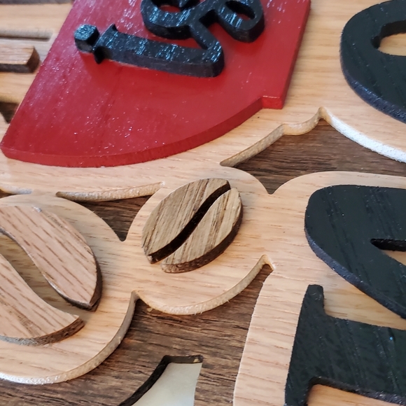 Layered Coffee Sign NEW - Picture 4 of 12